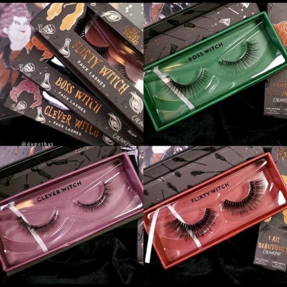 Colourpop Other - 3 pairs of Colour Pop Hocus Pocus false eyelashes